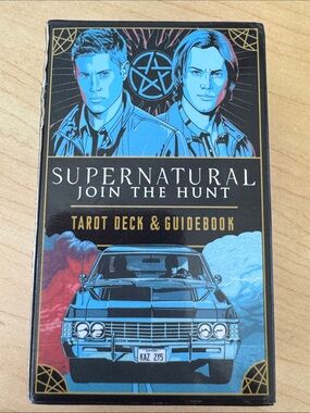 Supernatural "Join the Hunt" Tarot Deck & Guidebook - Blue/Black